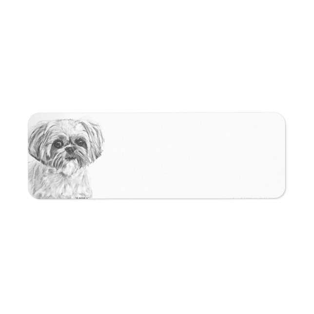 Shih Tzu Charcoal (Vorne)