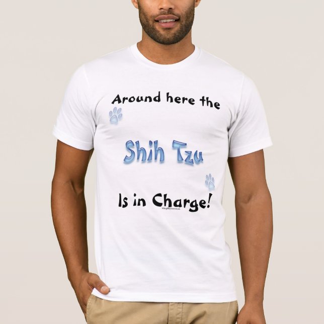 Shih Tzu Charge T-Shirt (Vorderseite)