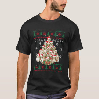 Shih Tzu Christmas Dog Lover Geschenk Ugly Sweater T-Shirt