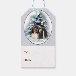 Shih Tzu Christmas Geschenkanhänger