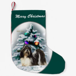 Shih Tzu Christmas Kleiner Weihnachtsstrumpf