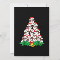 Shih Tzu Christmas Tree Dog Xmas Lover