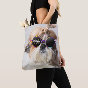 Shih Tzu Cool lustiges niedliches Foto Custom Mono