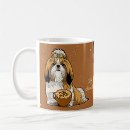 Shih Tzu Dog Caramel Coffee Mug  Kaffeetasse