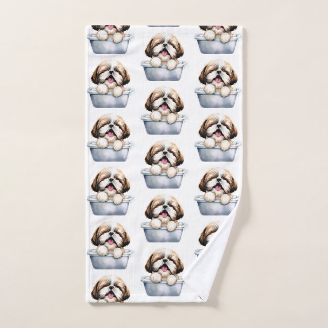 Shih Tzu Dog Handtuch (Handtuch)