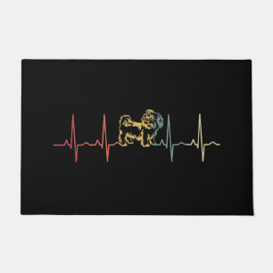 Shih Tzu Dog Heartbeat Fußmatte