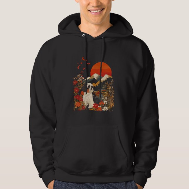 Shih Tzu Dog Hoodie (Vorderseite)