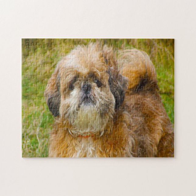 Shih Tzu Dog Jigsaws. Puzzle (Horizontal)