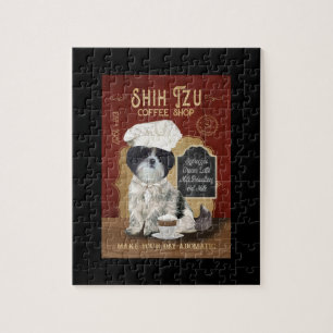 Shih Tzu Dog-Kaffee Puzzle