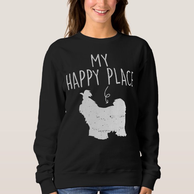 Shih Tzu Dog Mama Sweatshirt (Vorderseite)