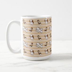 shih tzu dog pattern kaffeetasse