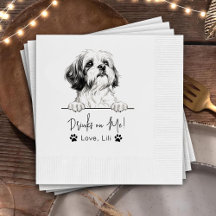 Shih Tzu Dog Personalisierte Getränke