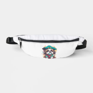 Shih Tzu Dog Pirate Bauchtasche