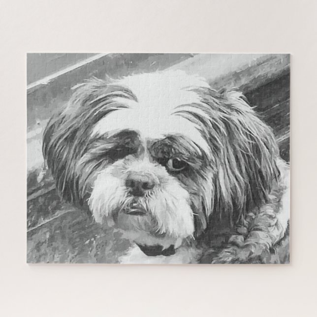 SHIH TZU DOG PUZZLE (Horizontal)
