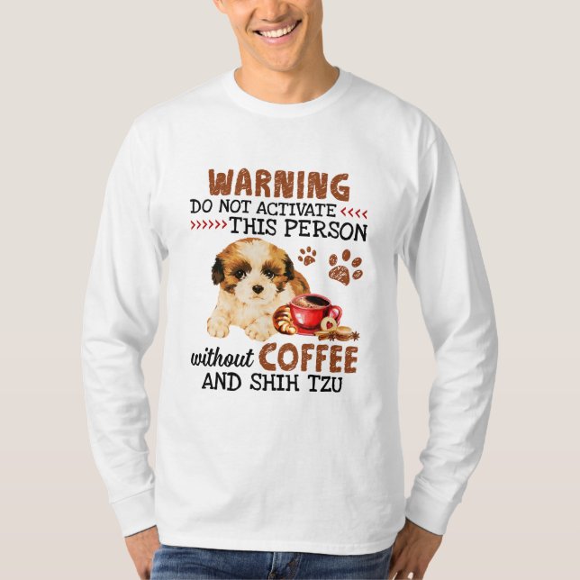 Shih Tzu Dog T-Shirt (Vorderseite)