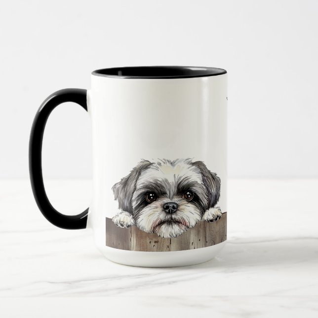Shih Tzu Dog Tasse (Links)