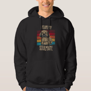 Shih Tzu Dog Vintag 12 Hoodie