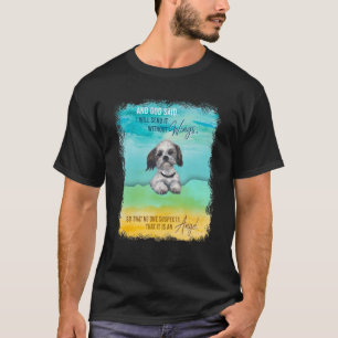Shih Tzu Geburtstag für Kinder Teen Adult Liebe Hu T-Shirt