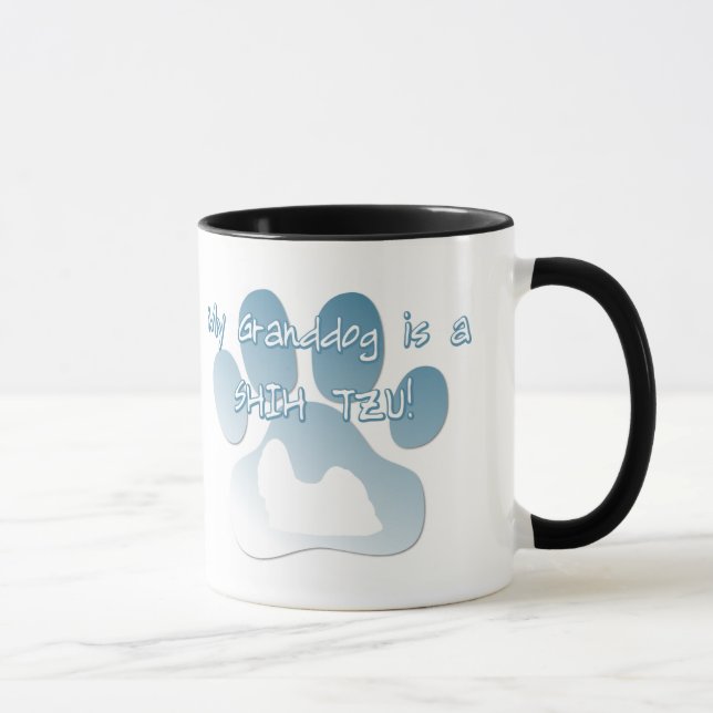 Shih Tzu Granddog Tasse (Rechts)