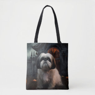 Shih Tzu Halloween Beängstigend