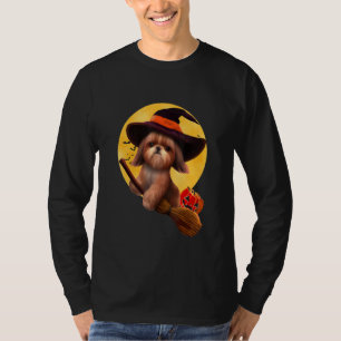Shih Tzu Halloween-Kostüm Männer Frauen Jungen Mäd T-Shirt