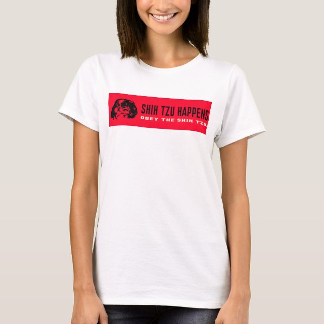 shih_tzu_happens T-Shirt (Vorderseite)
