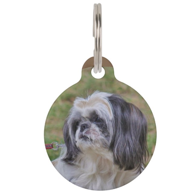 Shih Tzu Haustiermarke (Vorderseite)