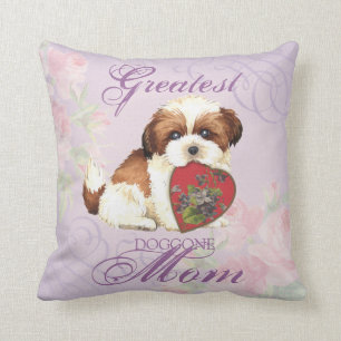Shih Tzu Heart Mama Kissen
