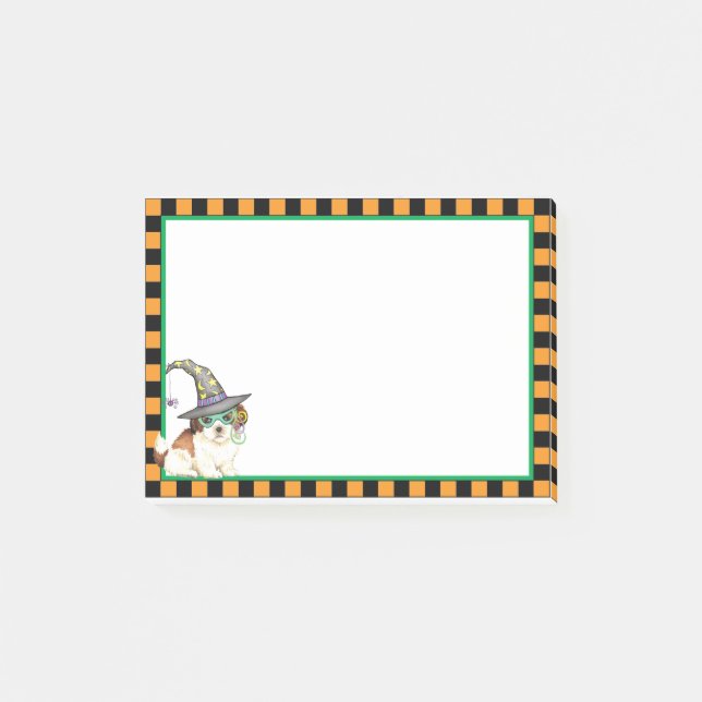 Shih Tzu Hexch Post-it Klebezettel (Vorderseite)