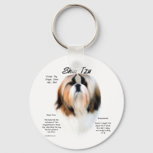 Shih Tzu History Design Schlüsselanhänger