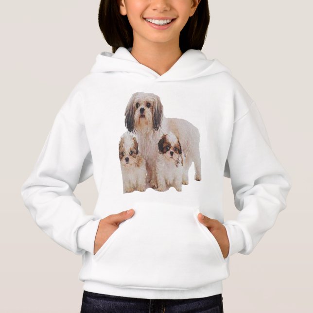 Shih-tzu Hoodie (Vorderseite)