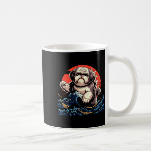 Shih tzu Hund shihtzu Hund japanische Kunst shitzh Kaffeetasse