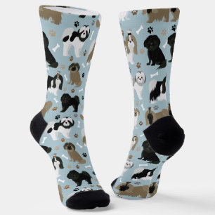 Shih Tzu Hunde Paws & Bones Socks Socken