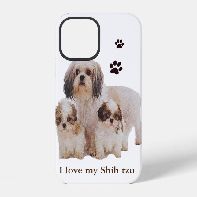 Shih-Tzu iPhone Hülle (Rückseite)