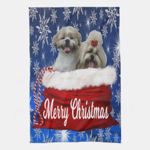 Shih tzu Kitchen Handtuch Weihnachtsgeschenk