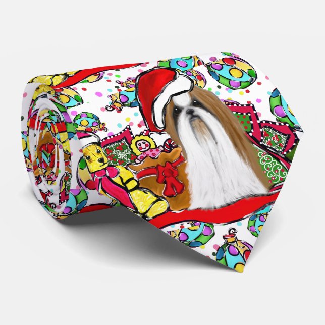 Shih Tzu Krawatte (Gerollt)