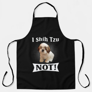 Shih Tzu Liebe Niedlich Funny Shih Tzu Schürze