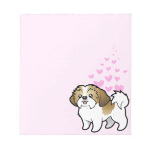Shih Tzu Liebe (Welpenschnitt) Notizblock