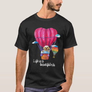 Shih Tzu Life ist ein schöner Niedlicher Reitballo T-Shirt