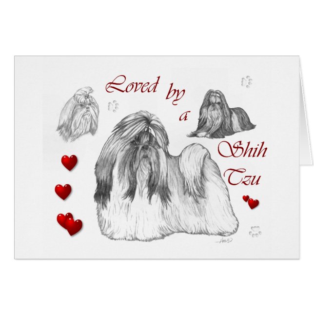 Shih Tzu Lovers Geschenke (Vorderseite (Horizontal))