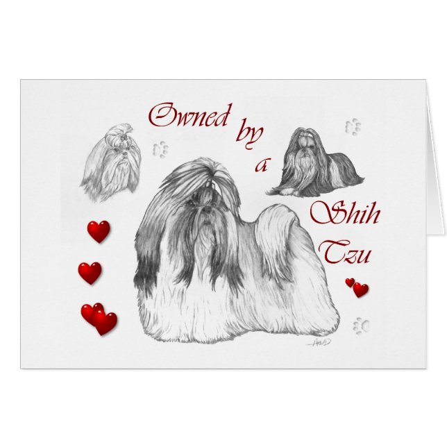 Shih Tzu Lovers Geschenke (Vorderseite (Horizontal))