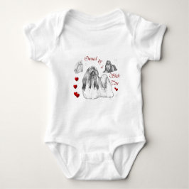 Shih Tzu Lovers Geschenke Baby Strampler