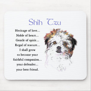 Shih Tzu Lovers Geschenke Mousepad