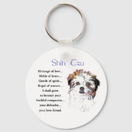 Shih Tzu Lovers Geschenke Schlüsselanhänger