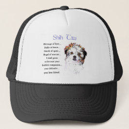 Shih Tzu Lovers Geschenke Truckerkappe