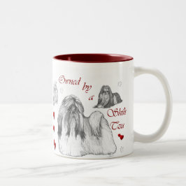 Shih Tzu Lovers Geschenke Zweifarbige Tasse
