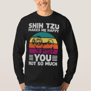 Shih Tzu macht mich glücklich T-Shirt