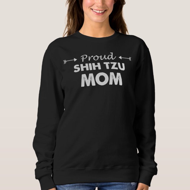 Shih Tzu Mama 35 Sweatshirt (Vorderseite)