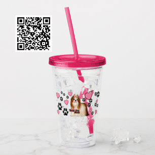 Shih Tzu Mama Acryltrinkbecher