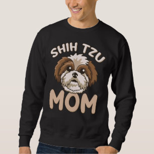 Shih Tzu Mama & Niedlich Toy Dog Mama Sweatshirt